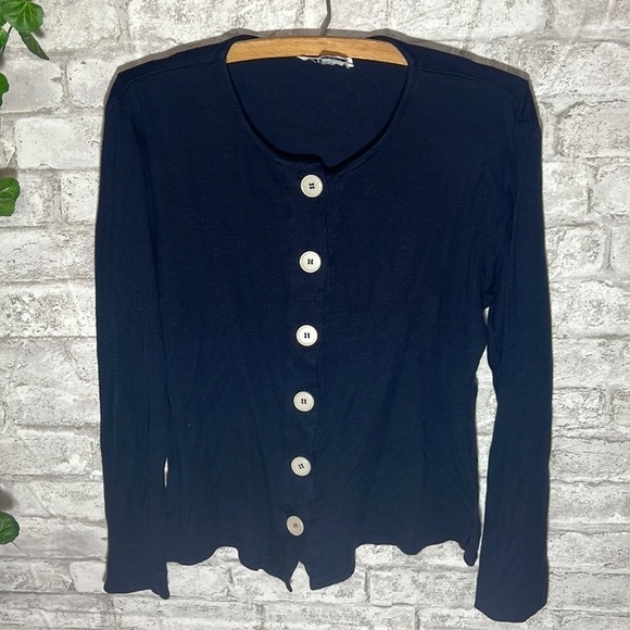 Vintage‎ Christian Dior Separates Women’s Size 10 Cardigan Navy - Picture 1 of 6